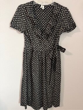 strapless open back dress Plus Size 3/4 Sleeve Ruffle Deep V-Neck A-Line Midi Wedding Guest Dress main image 0